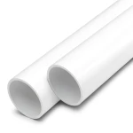 UPVC Pipes Nominal Pressure 25 Bar Outside Diameter 125 mm Thickness 11.4 mm White