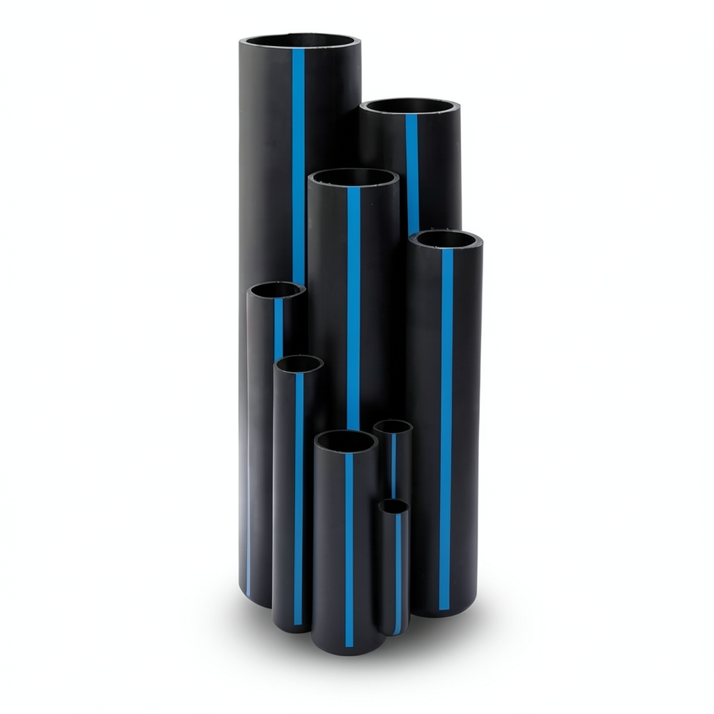 مواسير HDPE سابكو PE 100 ضغط 10 بار قطر خارجي 90 مم سمك 5.4 مم لون اسود | سابكو