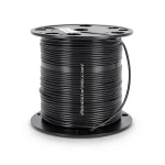 Copper Flexible Electric Wire 6sq mm 450/750V PVC Insulation, Black | Al Fanar