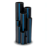 مواسير HDPE سابكو PE 100 ضغط 10 بار قطر 225 مم سماكة 13.4 مم لون أسود | سابكو