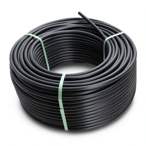 لفة أنابيب HDPE ضغط 4 بار PE 100 قطر خارجي 50 مم SDR 33 لون أسود