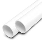 UPVC Pipe Sewage Drainage System 20 Bar Pressure 63 mm OD 5.8 mm Thickness White
