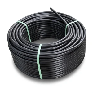 لفة أنابيب بلاستيك HDPE ضغط 4 بار PE 100 قطر خارجي 110 مم SDR 33 لون أسود