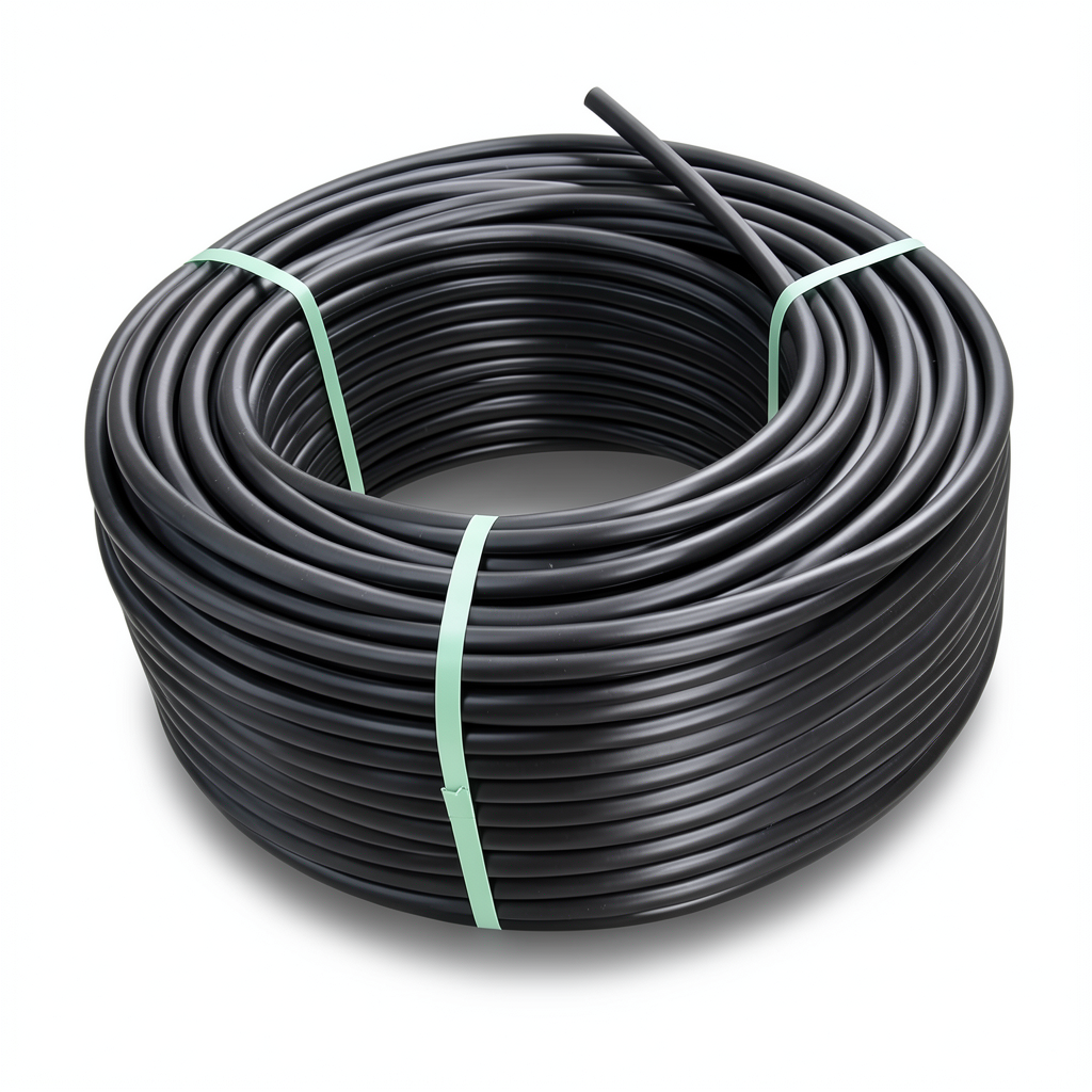HDPE Plastic Coil Pipe PN 4 Bar PE 100 OD 110 mm SDR 33 Black
