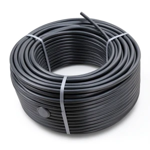لفة أنابيب HDPE ضغط 4 بار PE 100 قطر خارجي 125 مم SDR 33 لون اسود