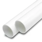 UPVC Pipes Nominal Pressure 25 Bar Outside Diameter 110 mm Thickness 10 mm White