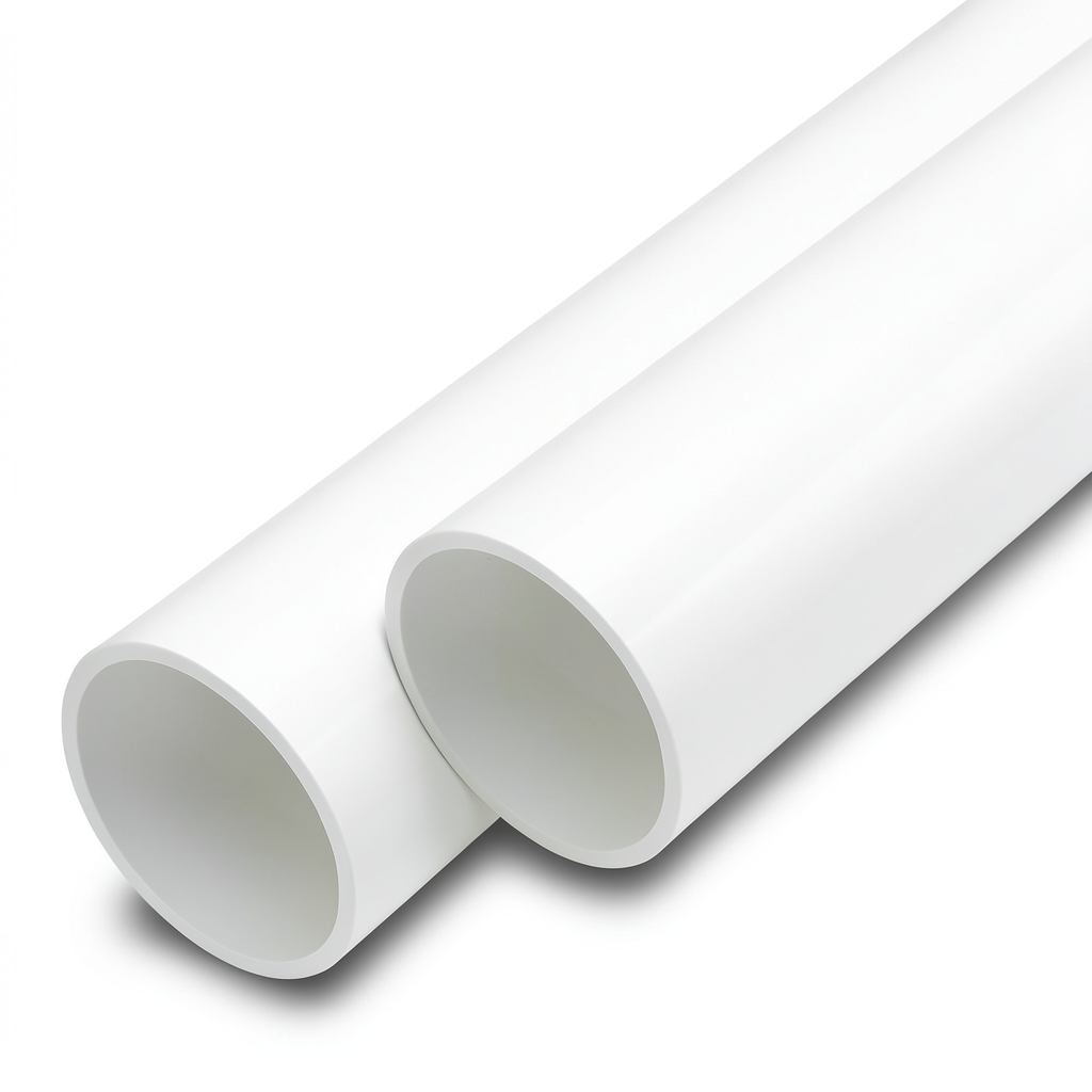 UPVC Pipes Nominal Pressure 25 Bar Outside Diameter 110 mm Thickness 10 mm White