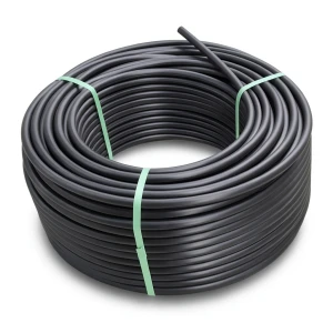 لفة أنابيب بلاستيك HDPE ضغط 4 بار PE 100 قطر خارجي 160 مم SDR 33 لون أسود