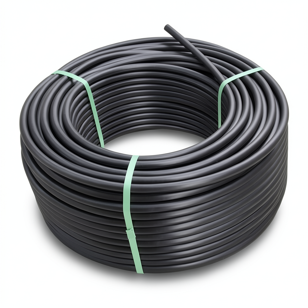 HDPE Plastic Coil Pipe PN 4 Bar PE 100 OD 160 mm SDR 33 Black