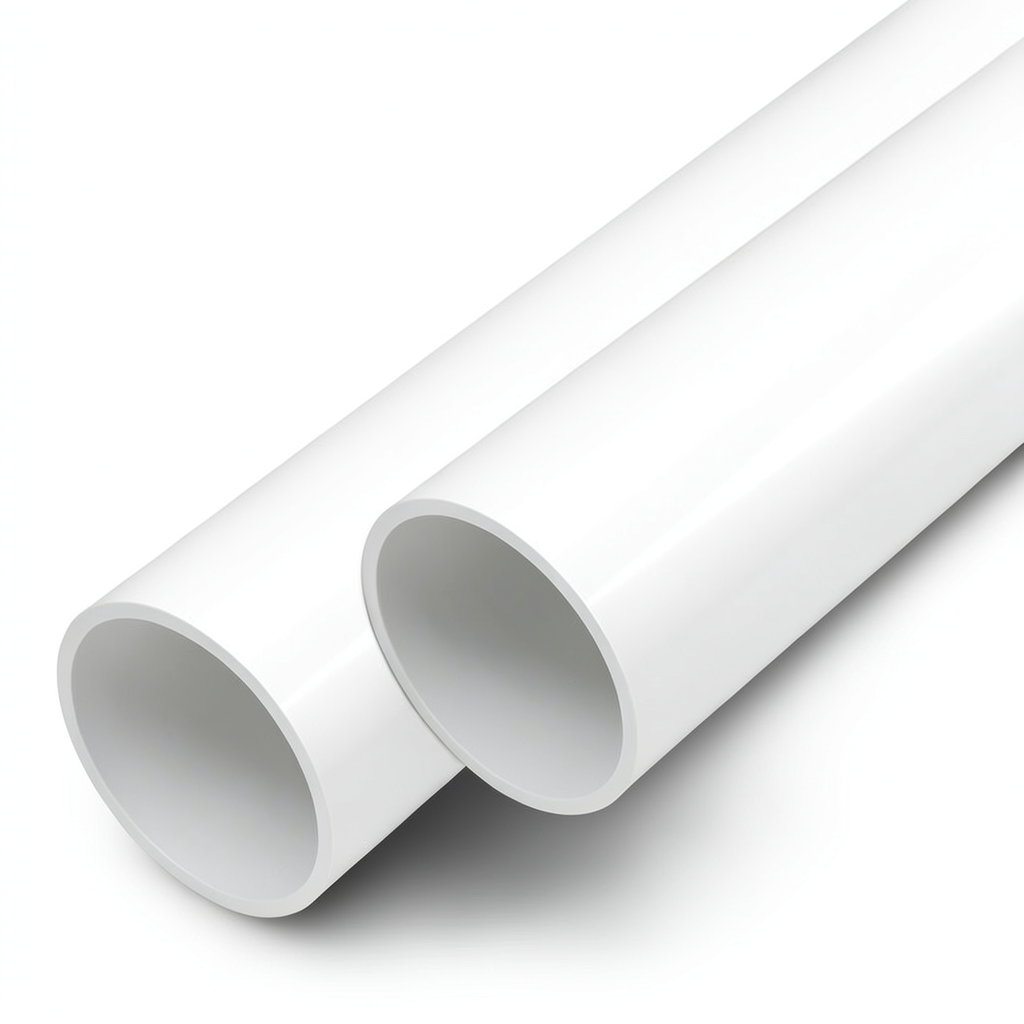 مواسير UPVC ضغط 25 بار قطر خارجي 140 مم سمك 12.7 مم لون أبيض