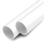 UPVC Pipes Nominal Pressure 25 Bar Outside Diameter 180 mm Thickness 16.4 mm White