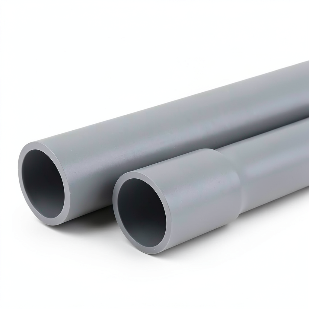 UPVC Pipes Nominal Pressure 10 Bar Outer Diameter 450 mm Thickness 21.50 mm Gray
