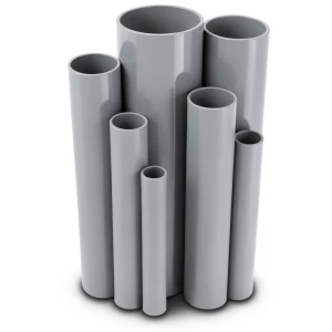 UPVC Pipes 21.7 Bar Size 3/4 inch Thickness 2 mm Gray