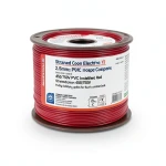 Stranded Copper Electric Wire 2.5mm2 450/750V PVC Insulated Red | Jeddah Cables Company