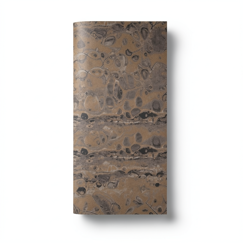 Patterned Wall Decoration 10m x 0.53m Dark Brown, Model 73519