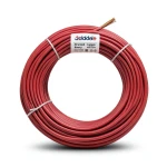 Stranded Copper Wire 6mm2 Conductor, 450/750V, PVC Insulation, Red Color | Jeddah Cables Company