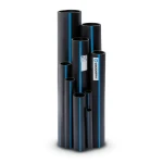 Sappco HDPE Pipes PE 100 Pressure 12.5 Bar Outside Diameter 25 mm Thickness 2 mm Black Color | SAPPCO
