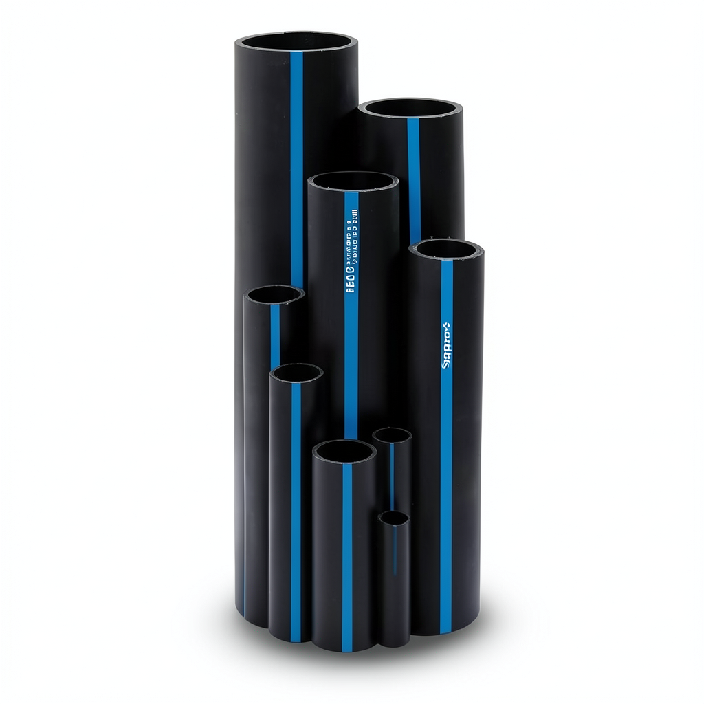 أنابيب HDPE سابكو PE 100 ضغط 12.5 بار قطر خارجي 32 مم سمك 2.4 مم لون اسود | سابكو