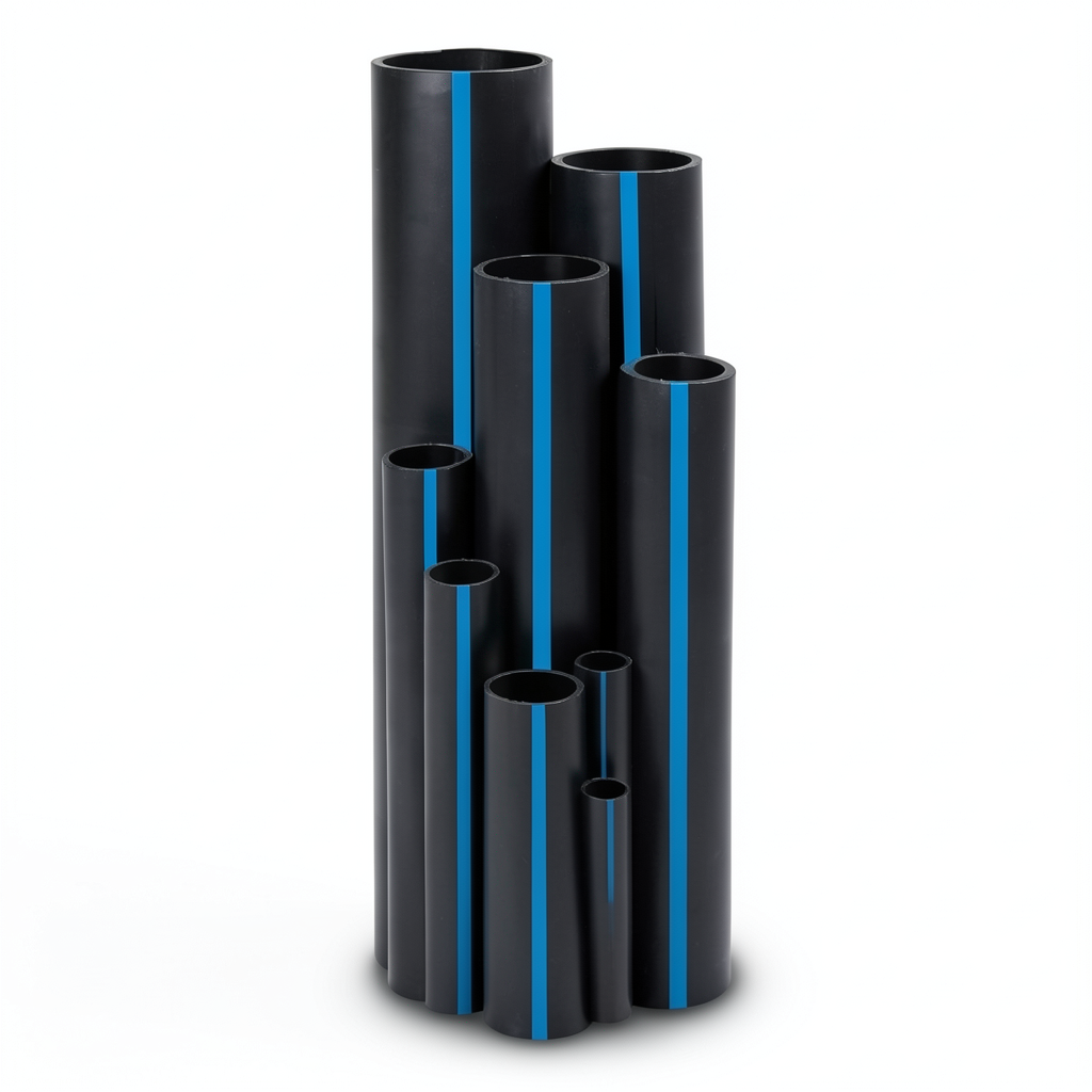 أنابيب HDPE سابكو PE 100 ضغط 12.5 بار قطر خارجي 75 مم سمك 5.6 مم لون اسود | سابكو
