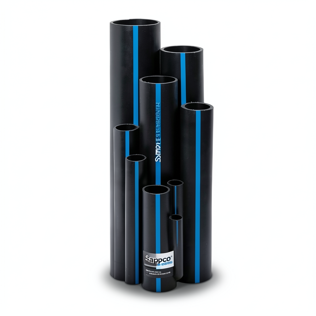 مواسير HDPE سابكو PE 100 ضغط 12.5 بار قطر خارجي 160 مم سمك 11.8 مم لون أسود | سابكو