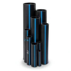 أنابيب HDPE سابكو PE 100 ضغط 12.5 بار قطر خارجي 200 مم سمك 14.7 مم لون أسود | سابكو