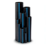 Sappco HDPE Pipes PE 100 Pressure 12.5 Bar OD 250 mm Thickness 18.4 mm Black | SAPPCO