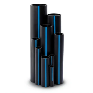 أنابيب HDPE سابكو PE 100 ضغط 12.5 بار قطر خارجي 250 مم سمك 18.4 مم أسود | سابكو