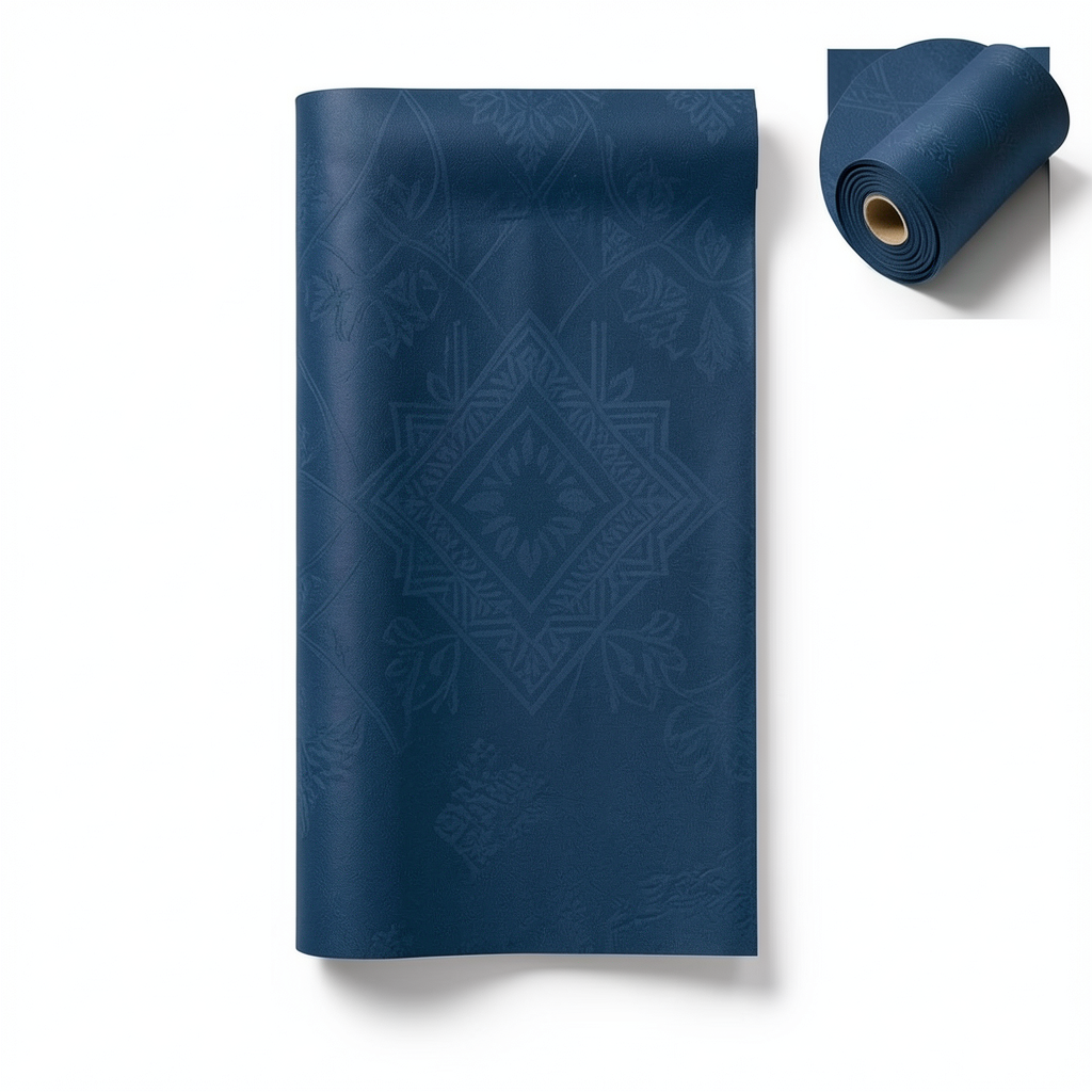Wall Decoration Pattern Design 10 m x 0.53 m Dark Blue