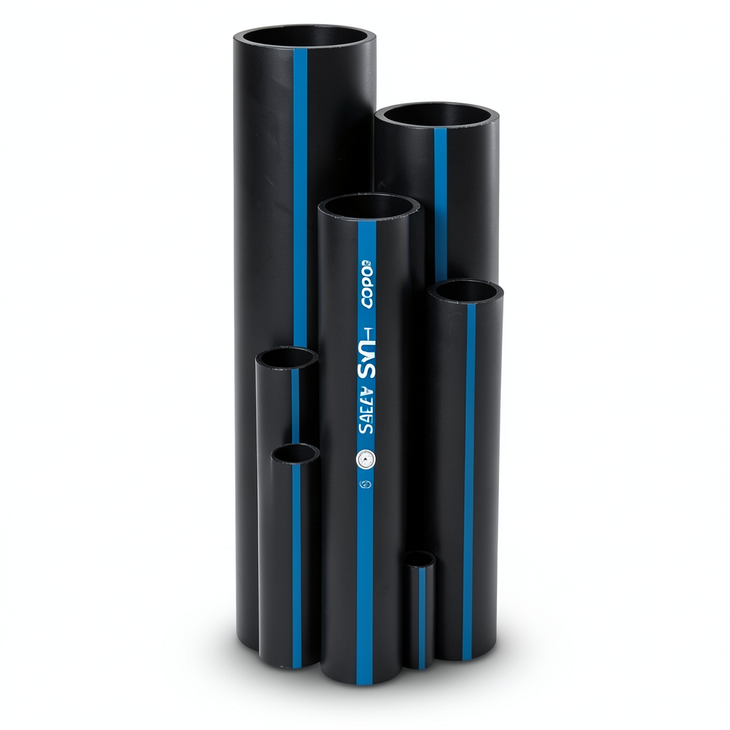 Sappco HDPE Pipes PE 100 Pressure 12.5 Bar Outside Diameter 400 mm Thickness 29.4 mm Black | SAPPCO