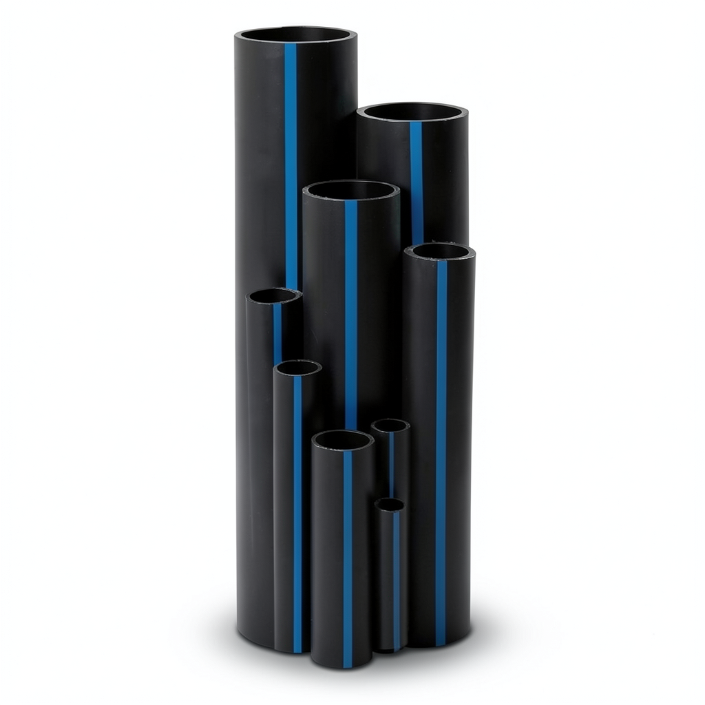 Sappco HDPE Pipes PE 100 Pressure 10 Bar Outside Diameter 280 mm Thickness 16.6 mm Black | SAPPCO