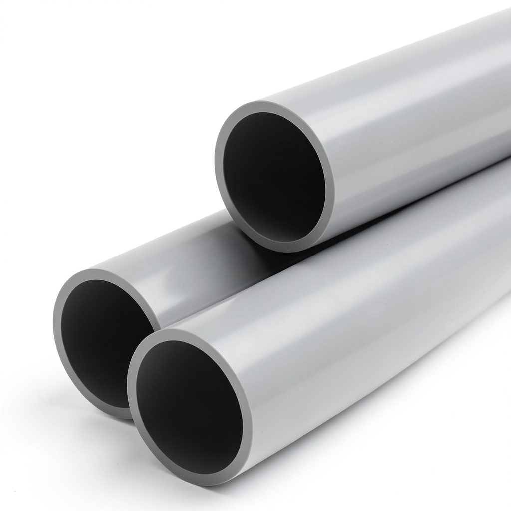 UPVC Pipe Class 5 Outside Diameter 75 mm Thickness 5.6 mm Gray Color