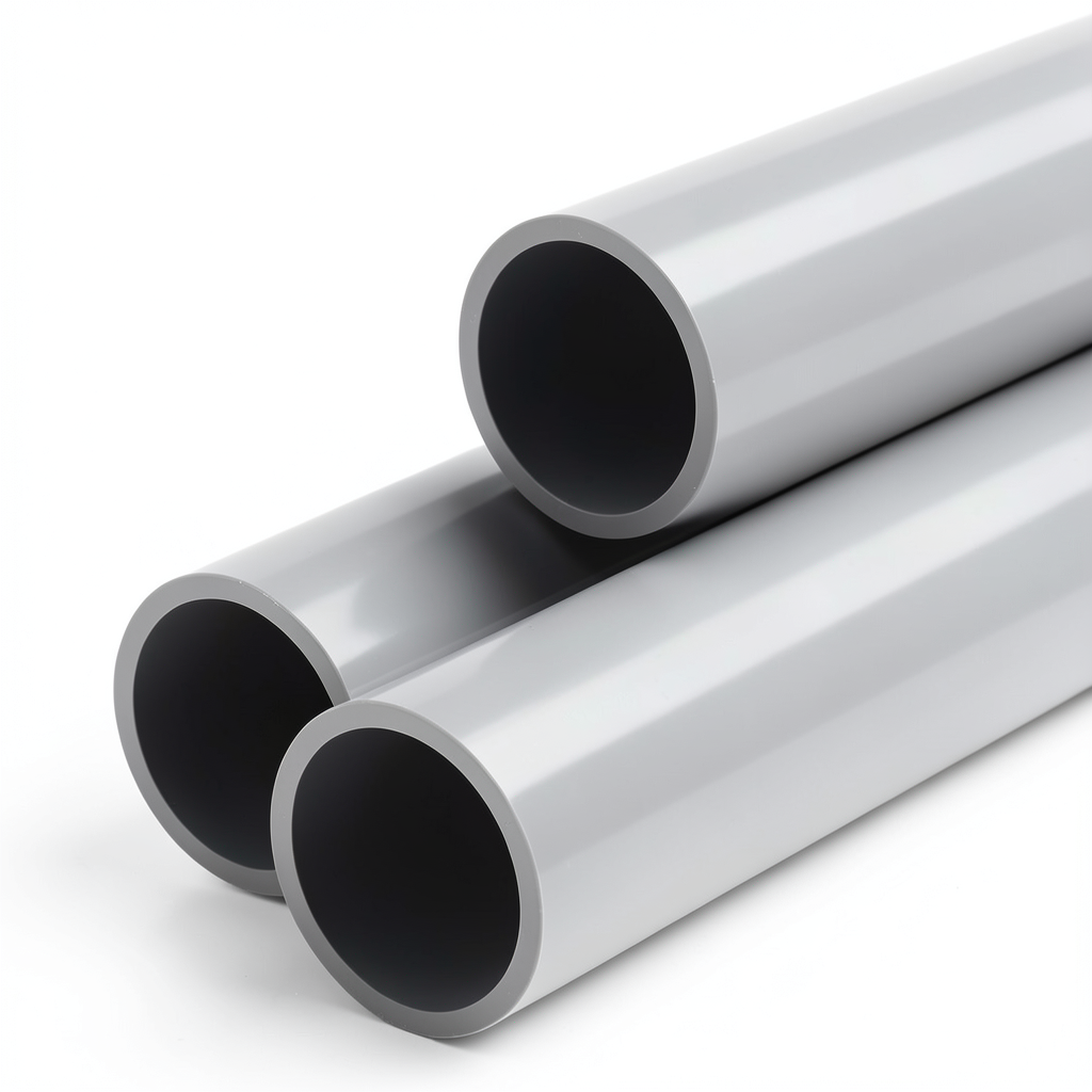 UPVC Pipe Class 5 Outside Diameter 90 mm Thickness 6.7 mm Gray Color