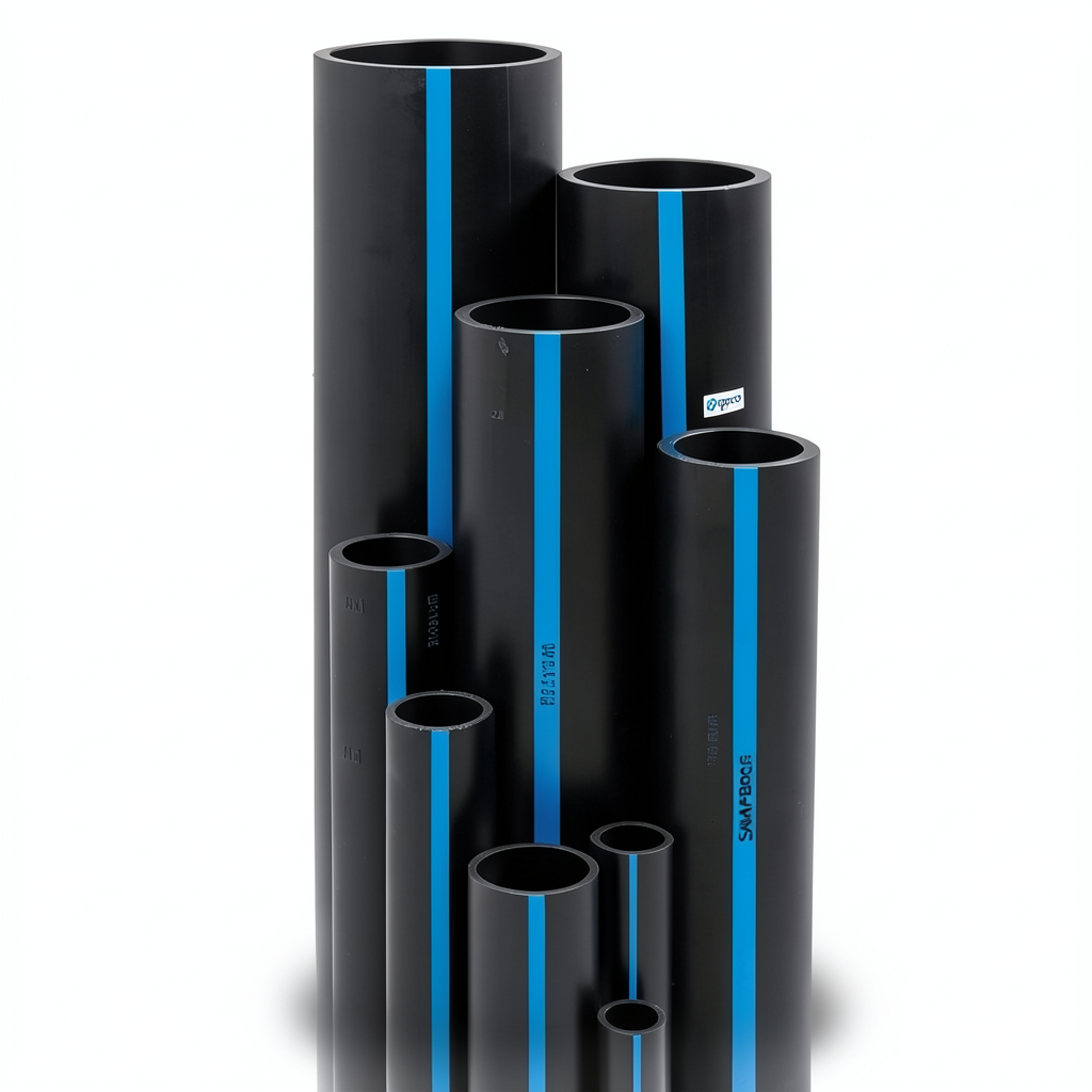 مواسير HDPE سابكو PE 100 ضغط 12.5 بار قطر خارجي 90 مم سمك 6.7 مم لون اسود | سابكو