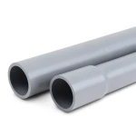UPVC Pipes Nominal Pressure 11 Bar Size 4 inch Thickness 4.4 mm Gray