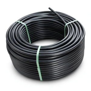 لفة أنابيب HDPE ضغط 4 بار PE 100 قطر خارجي 63 مم SDR 33 لون أسود