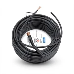 Copper Flexible Electrical Wire Conductor 10mm2, 450/750V, PVC Insulation, Black | Al Fanar