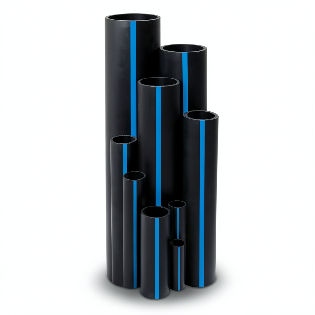 أنابيب HDPE سابكو PE 100 ضغط 12.5 بار قطر خارجي 140 مم سمك 10.3 مم لون اسود | سابكو