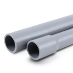 UPVC Pipes Nominal Pressure 13.8 Bar Size 3/4 inch Thickness 1.5 mm Gray