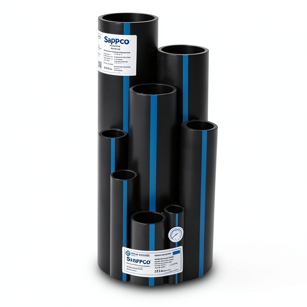 مواسير HDPE سابكو PE 100 ضغط 12.5 بار قطر خارجي 160 مم سمك 11.8 مم لون أسود | سابكو