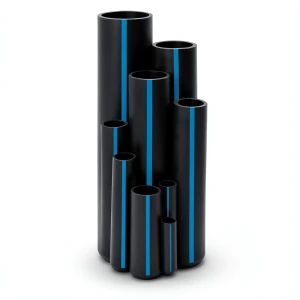 مواسير HDPE سابكو PE 100 ضغط 12.5 بار قطر خارجي 180 مم سمك 13.3 مم لون اسود | سابكو