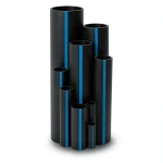 أنابيب HDPE سابكو PE 100 ضغط 12.5 بار قطر خارجي 200 مم سمك 14.7 مم لون أسود | سابكو