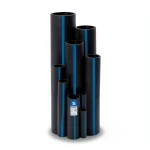 مواسير HDPE سابكو PE 100 ضغط 12.5 بار قطر خارجي 225 مم سماكة 16.6 مم لون أسود | سابكو