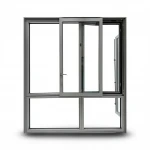 Passive House Fixed Glass Aluminum Tilt & Slide Window