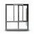 Passive House Fixed Glass Aluminum Tilt & Slide Window