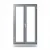Hihaus New Nail Fin Aluminum Floor-to-Ceiling French Casement Window