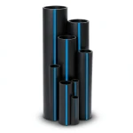 أنابيب HDPE سابكو PE 100 ضغط 12.5 بار قطر خارجي 250 مم سمك 18.4 مم أسود | سابكو
