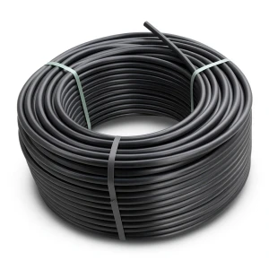 لفة أنابيب HDPE ضغط 9.9 بار PE 100 قطر خارجي 32 مم SDR 13.6 لون أسود