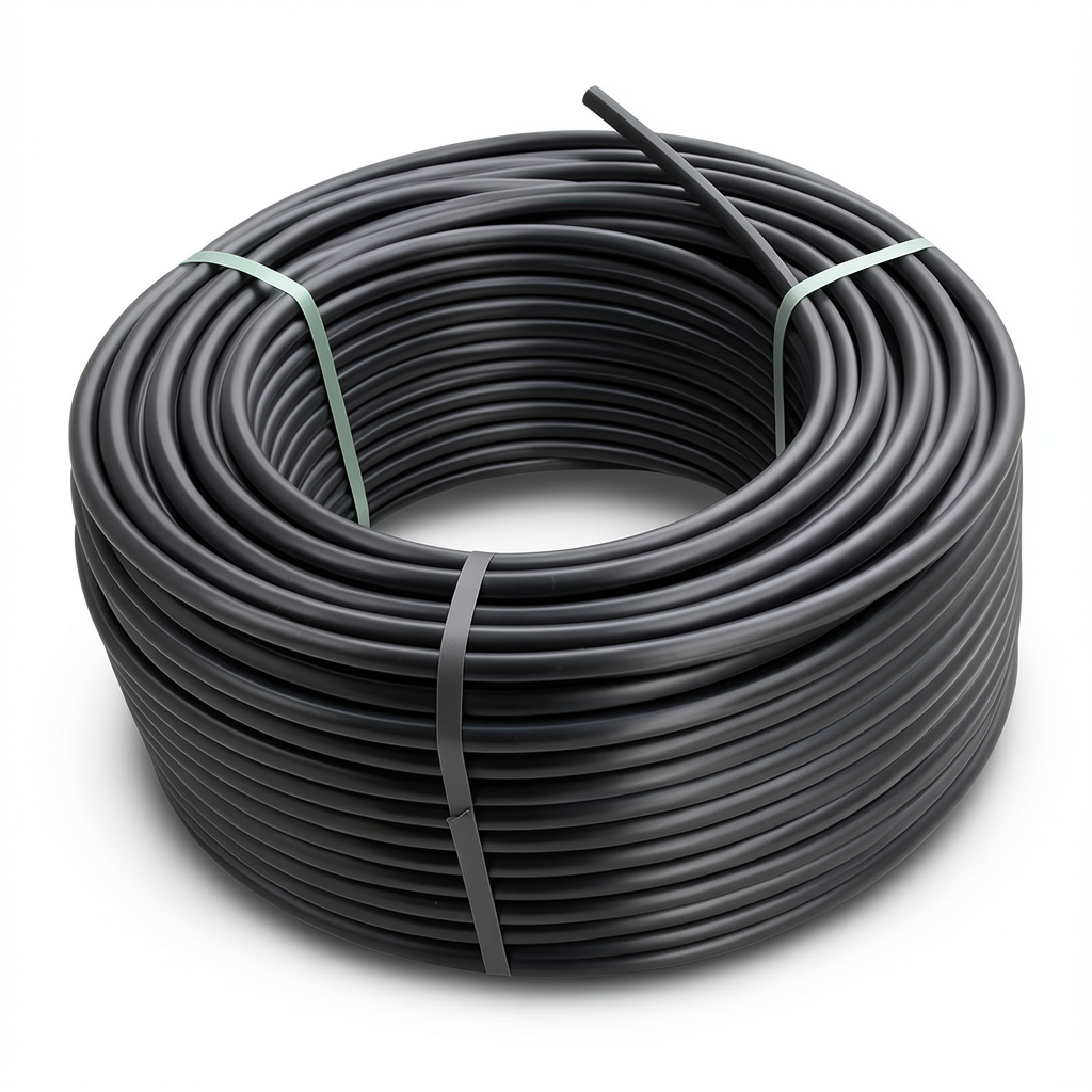 HDPE Plastic Coil Pipe Nominal Pressure 9.9 Bar PE 100 OD 32 mm SDR 13.6 Black