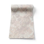 Italian Patterned Wallpaper 10m x 0.53m Light Brown, Model 73524