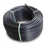 HDPE Plastic Coil Pipe PN 9.9 Bar PE 100 50 mm SDR 13.6 Black